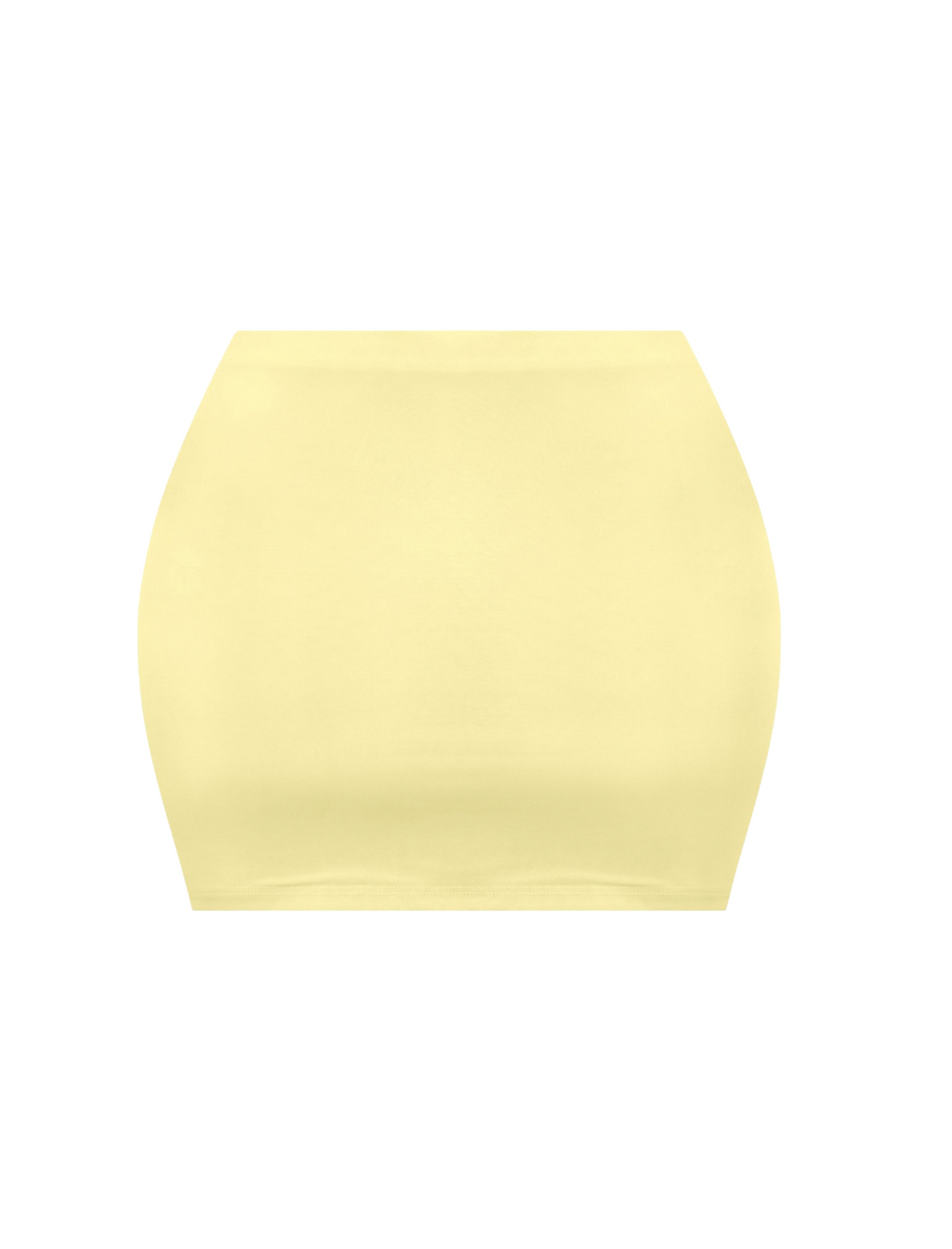 Roy Mini Skirt (Light Yellow)