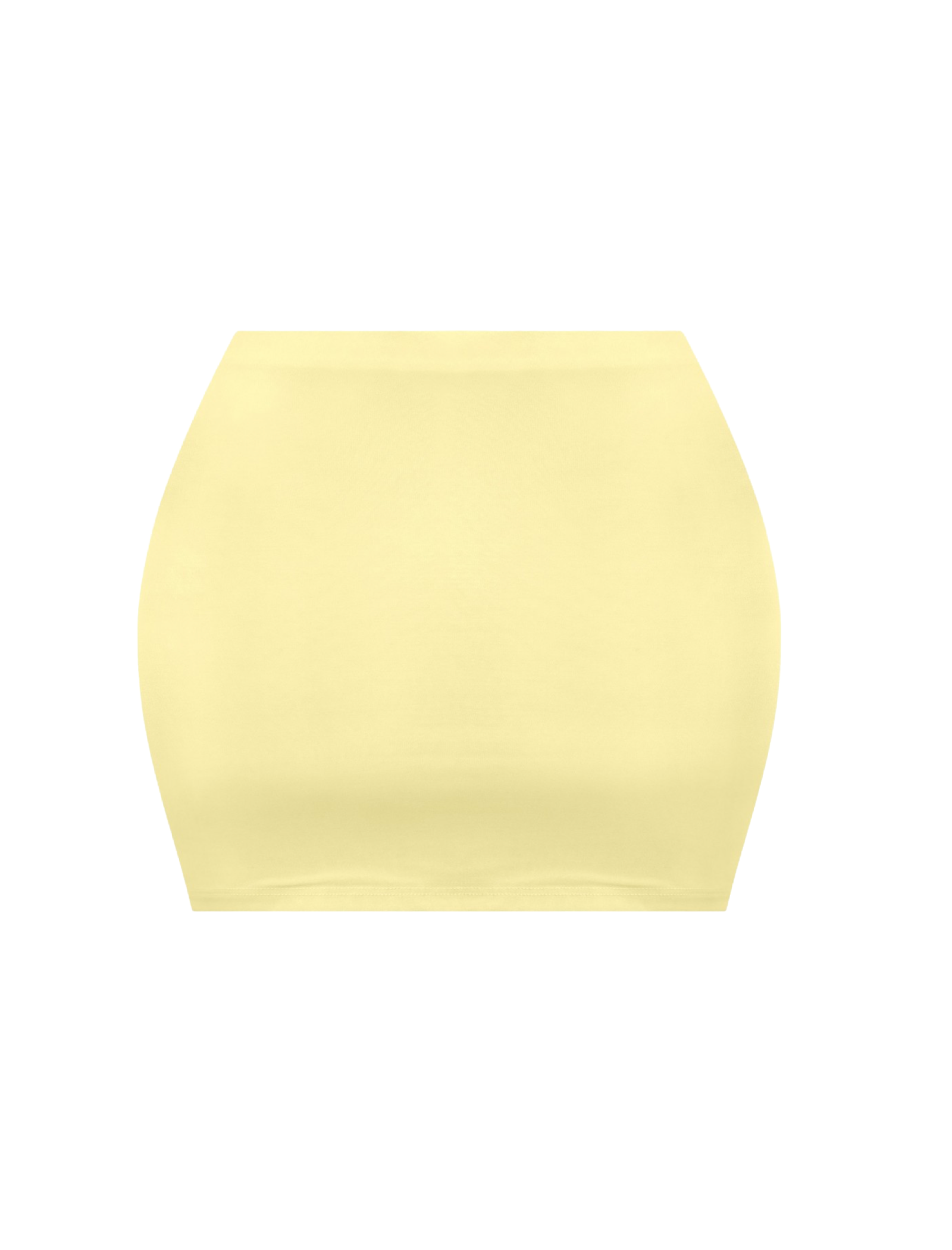 Roy Mini Skirt (Light Yellow)