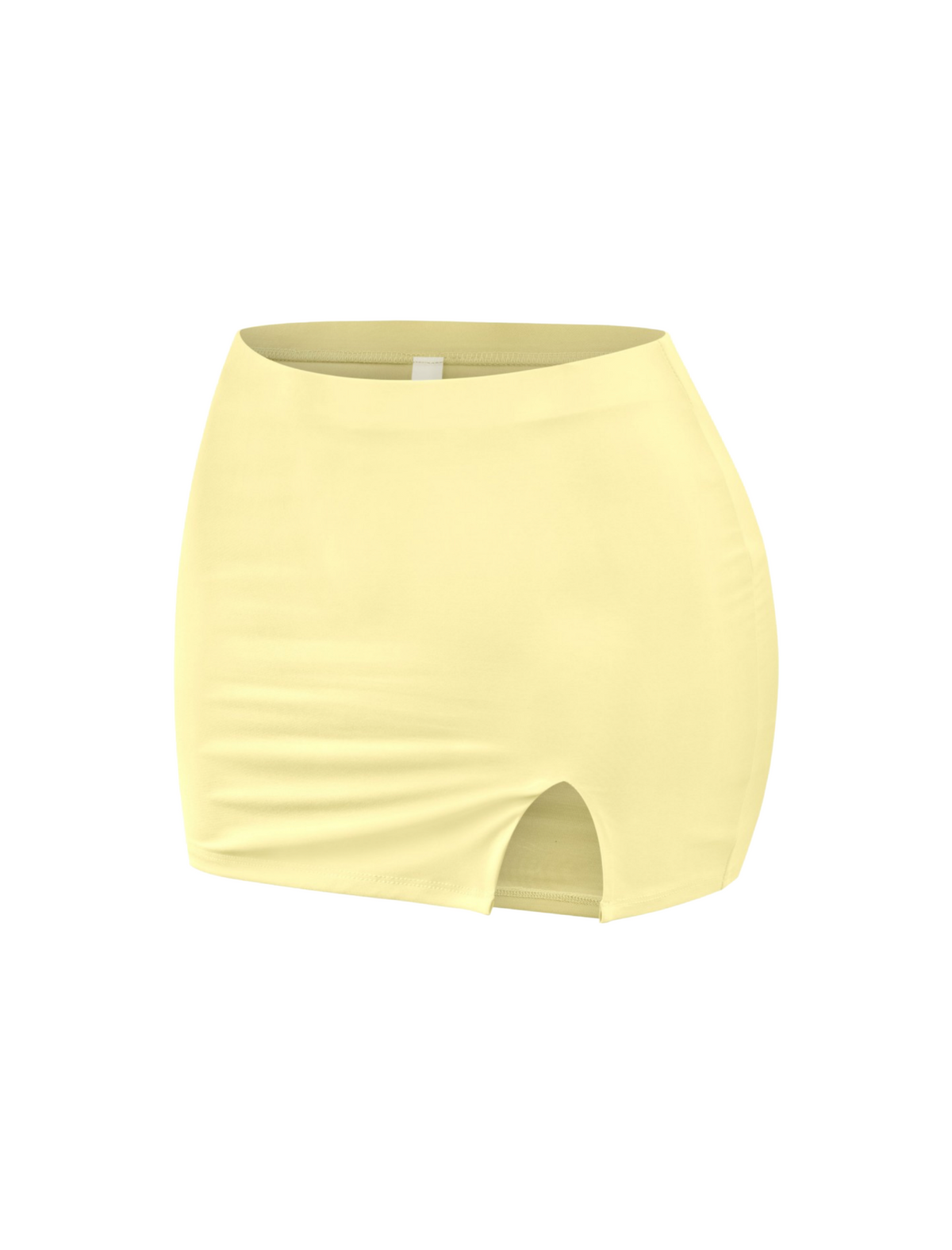 Roy Mini Skirt (Light Yellow)