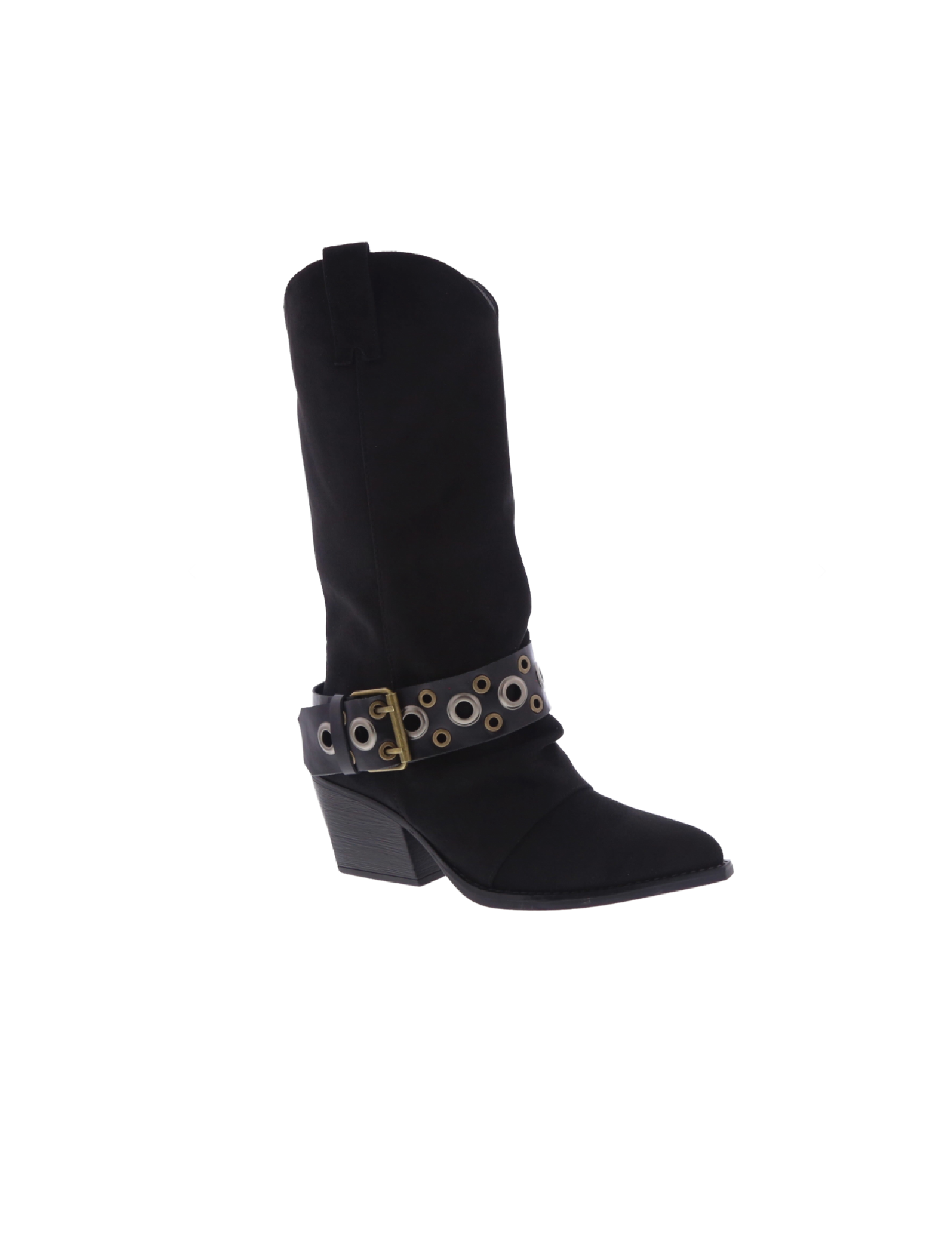 Jubilee Buckle Boot (Black)