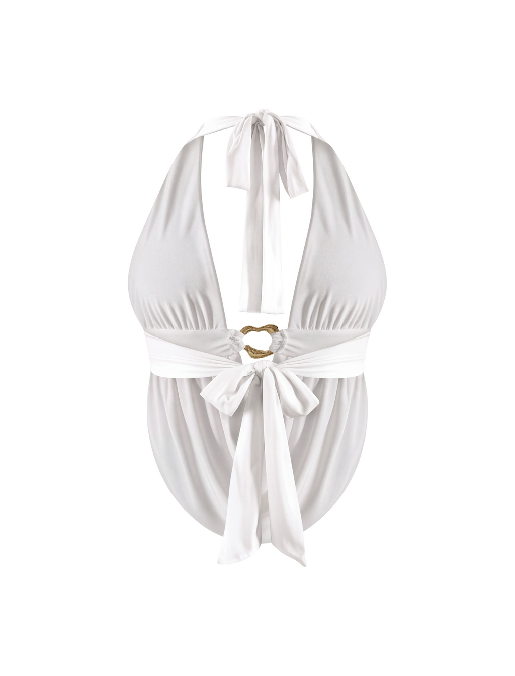 Argent Halter Top (White)