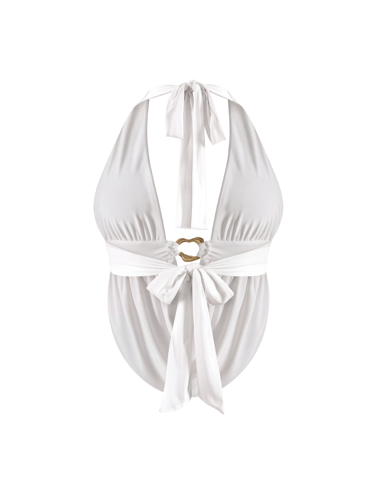 Argent Halter Top (White)