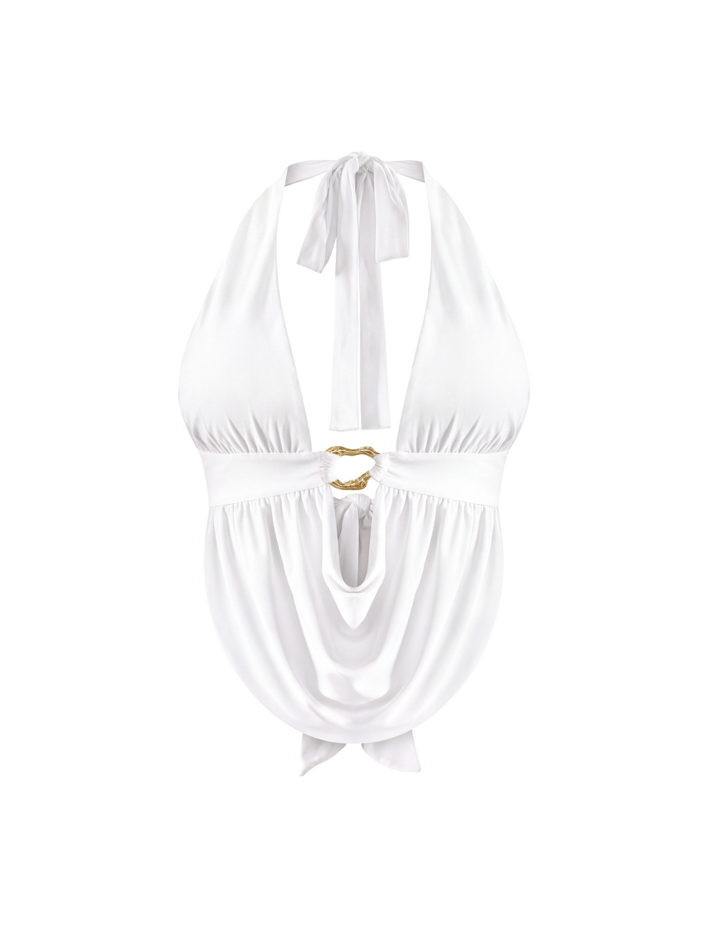 Argent Halter Top (White)