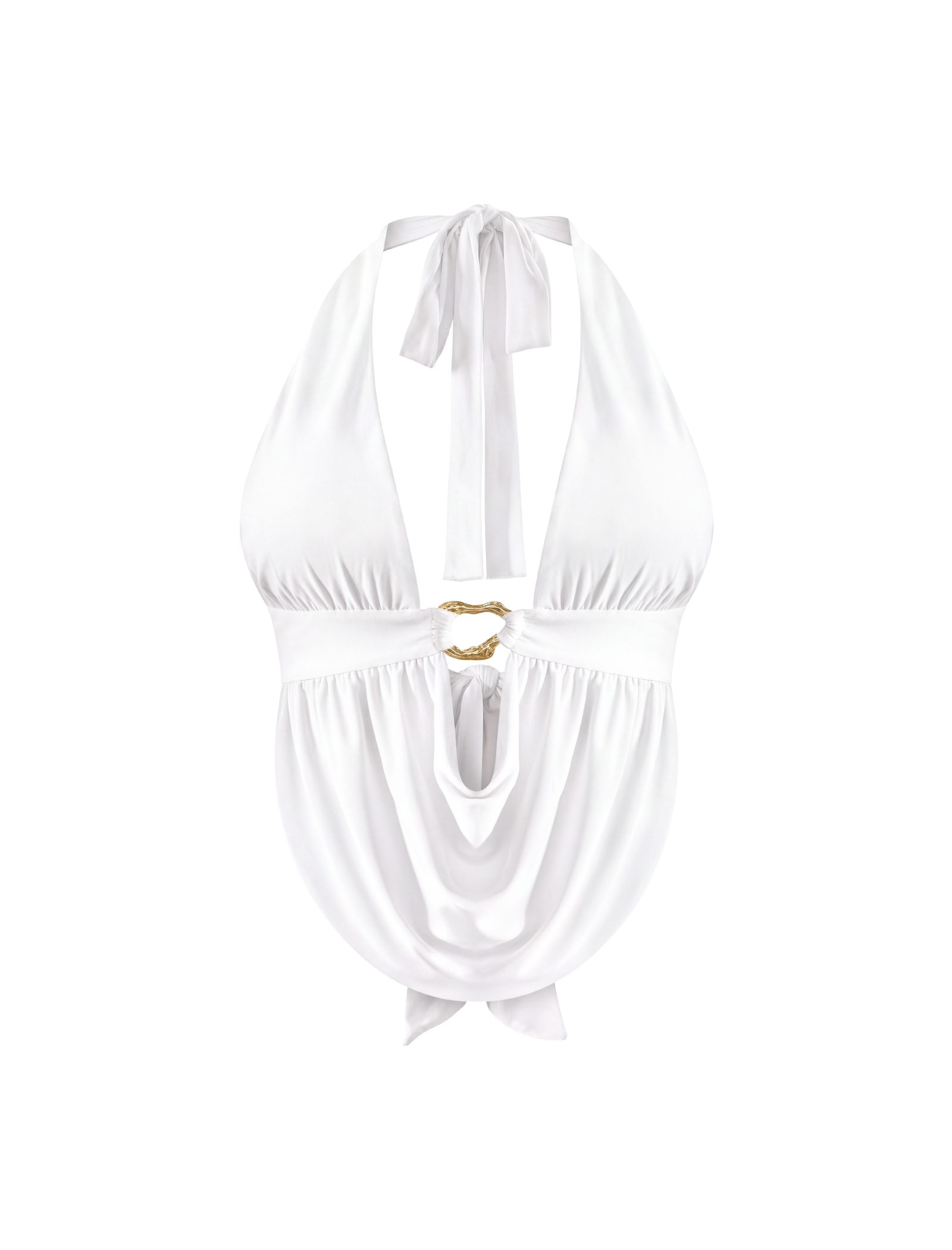 Argent Halter Top (White)