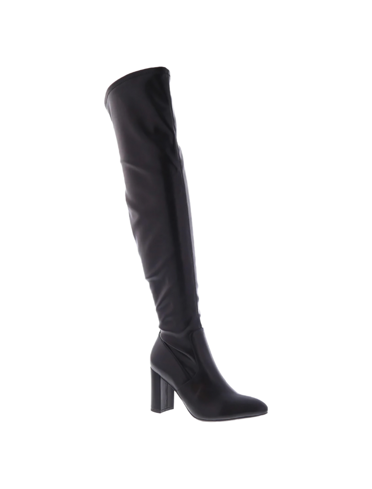 Gelsey Thigh High Boots (Black)