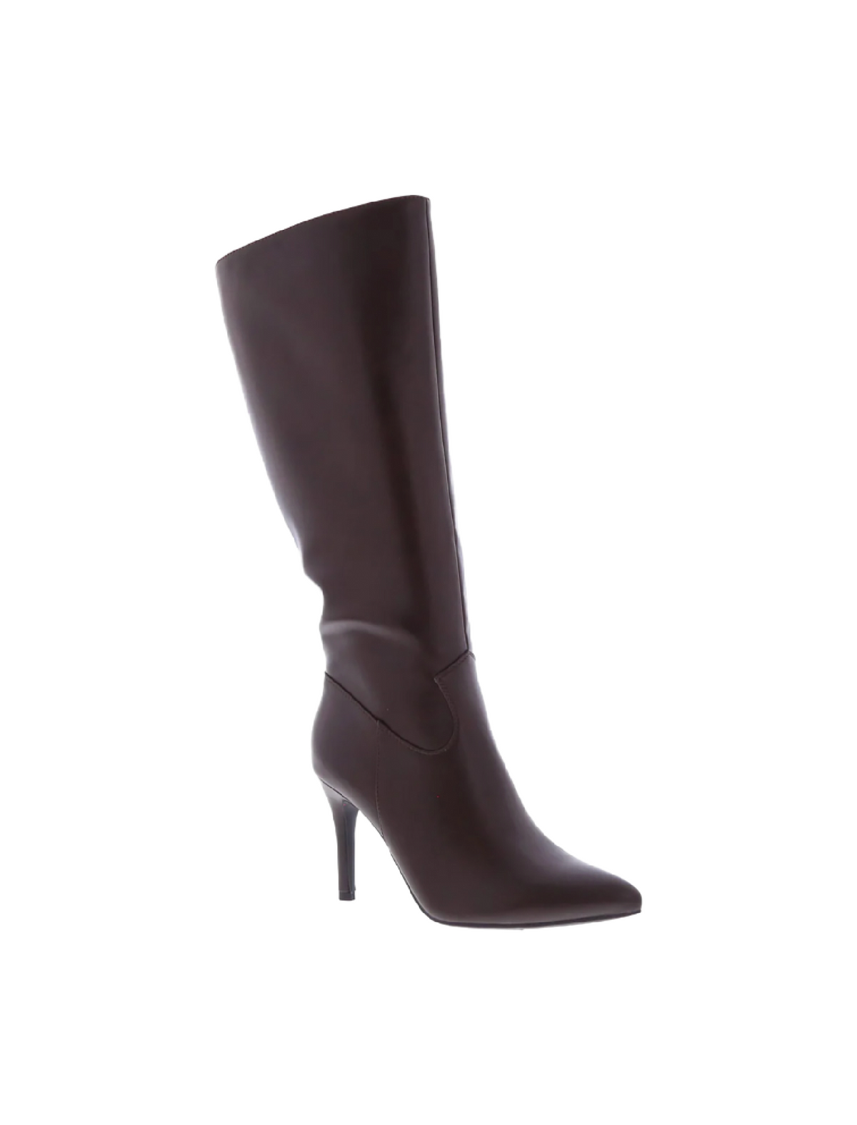 Zaya faux Leather Boots (Brown)