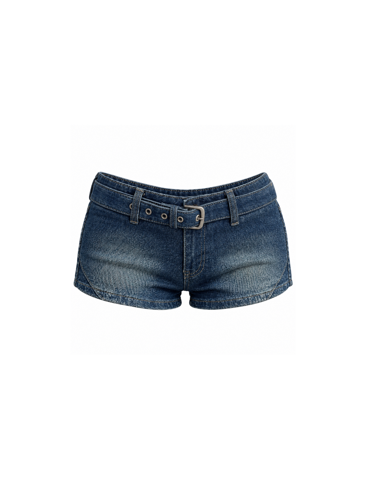 Damaris Denim Shorts (Dark Wash Denim)