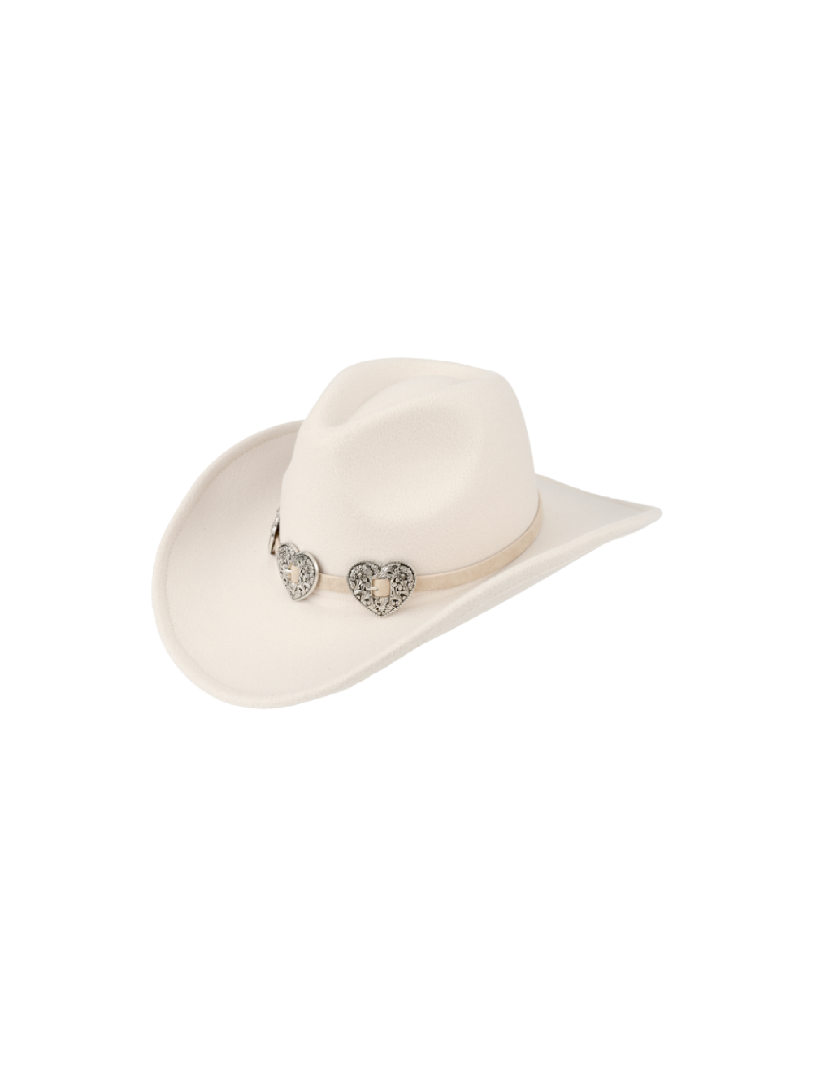 Valeria Cowgirl Hat (Ivory White)