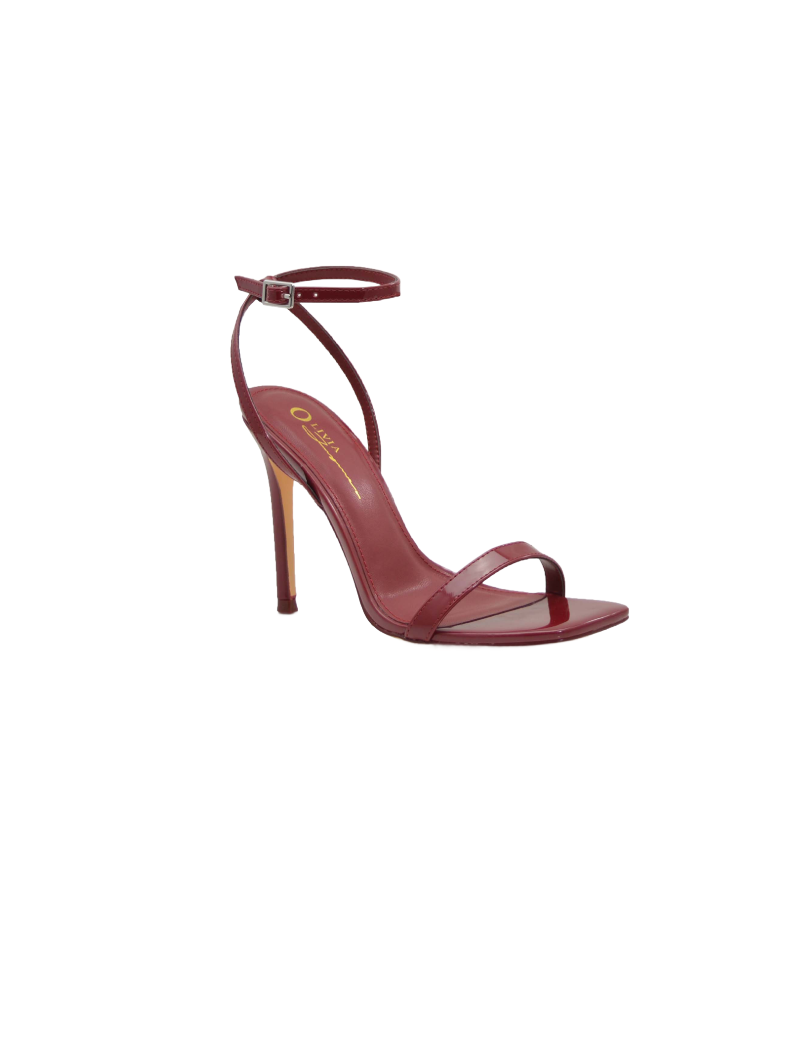 Sylvia Heels (Burgundy Red)