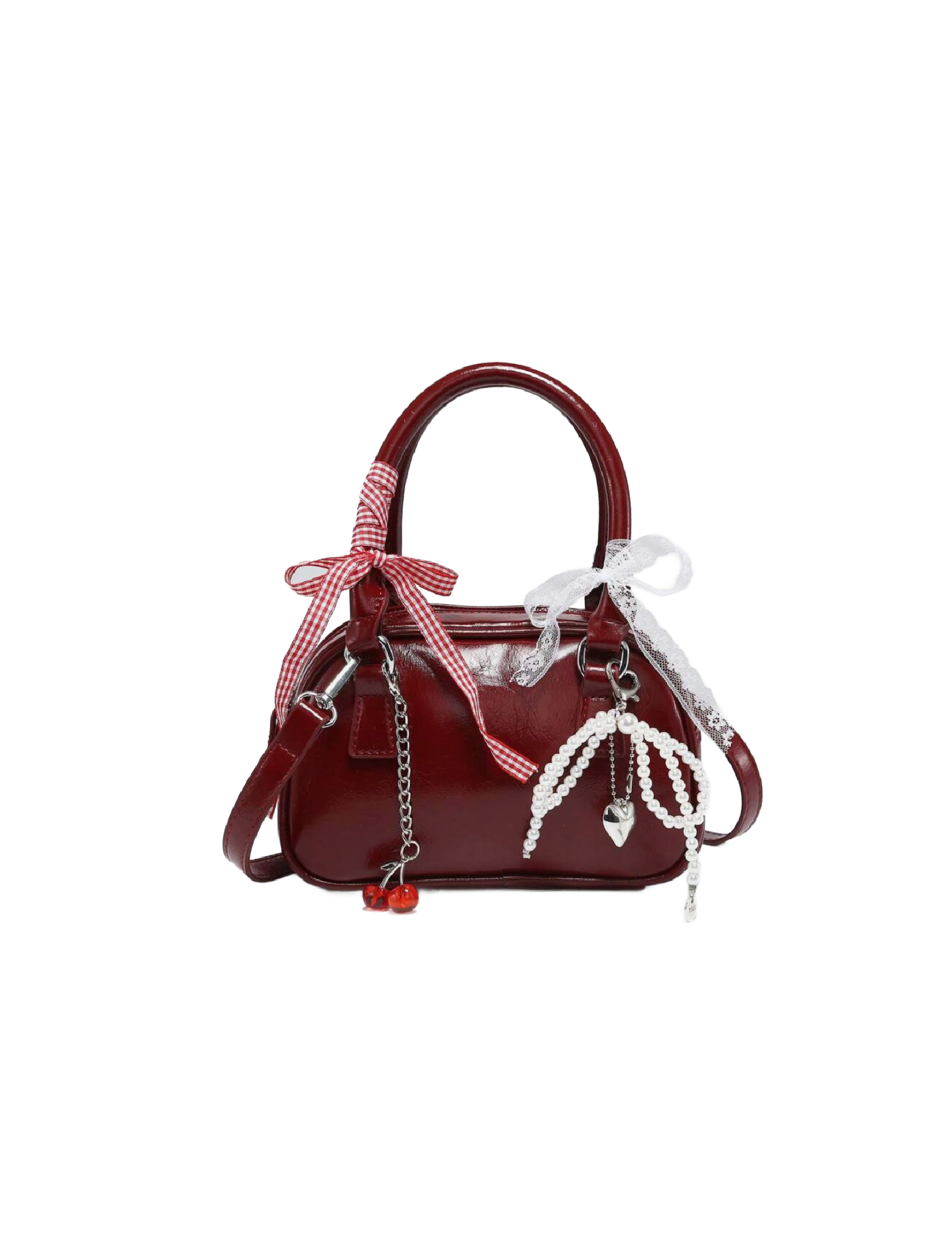 Emmet Shoulder Bag (Burgundy Red)