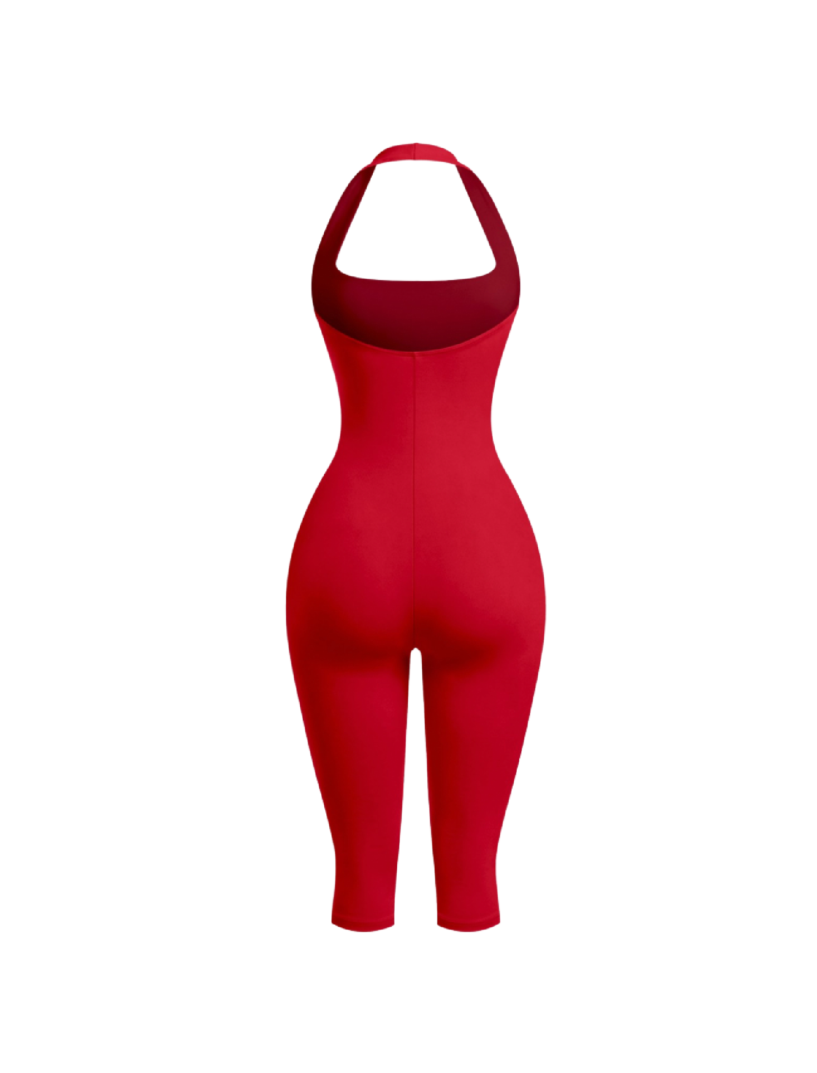 Berina Capri Jumpsuit (Red)