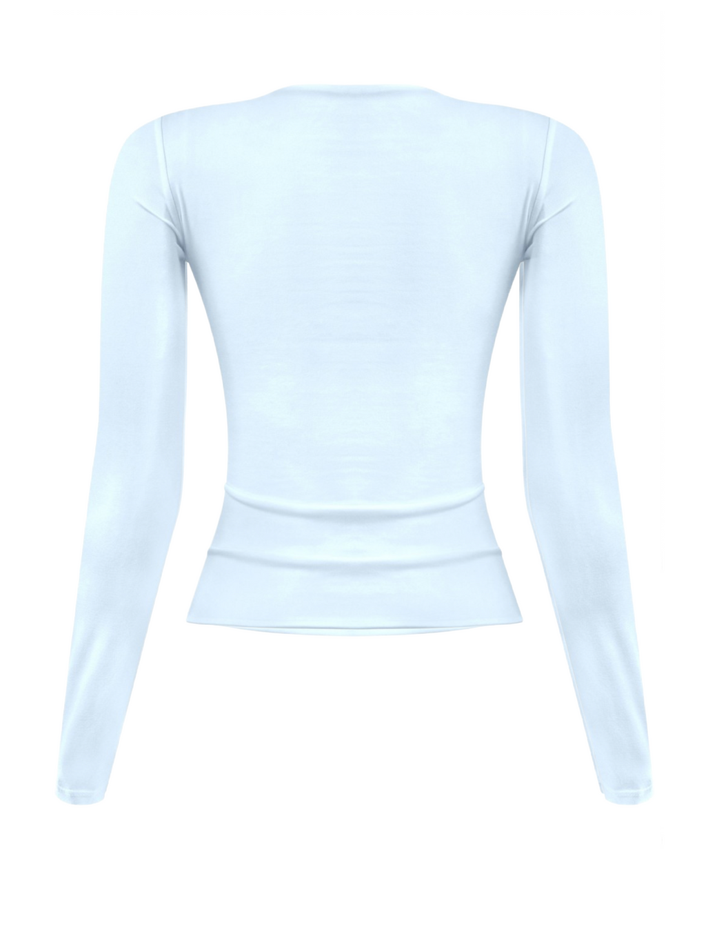 Cara Long Sleeve Top (Baby Blue)