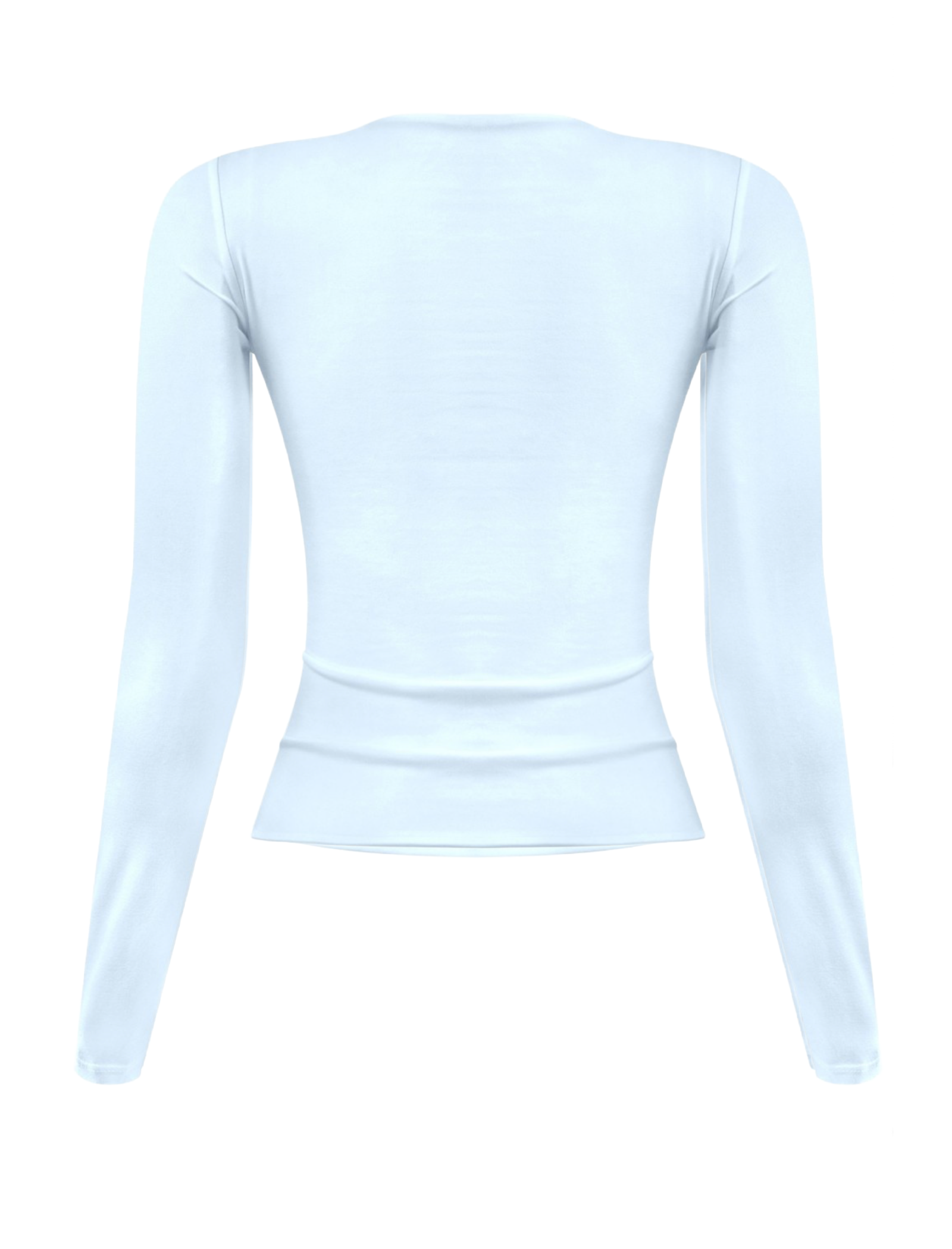 Cara Long Sleeve Top (Baby Blue)