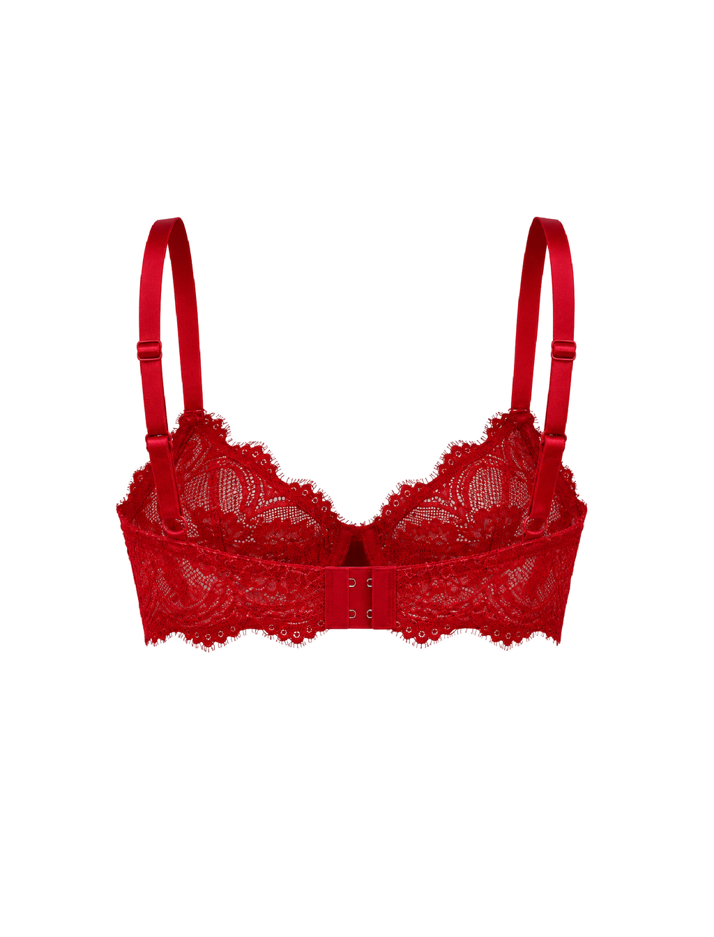 Kyrie Lace Bra (Red)