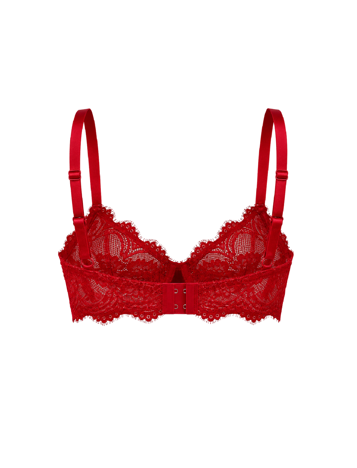 Kyrie Lace Bra (Red)