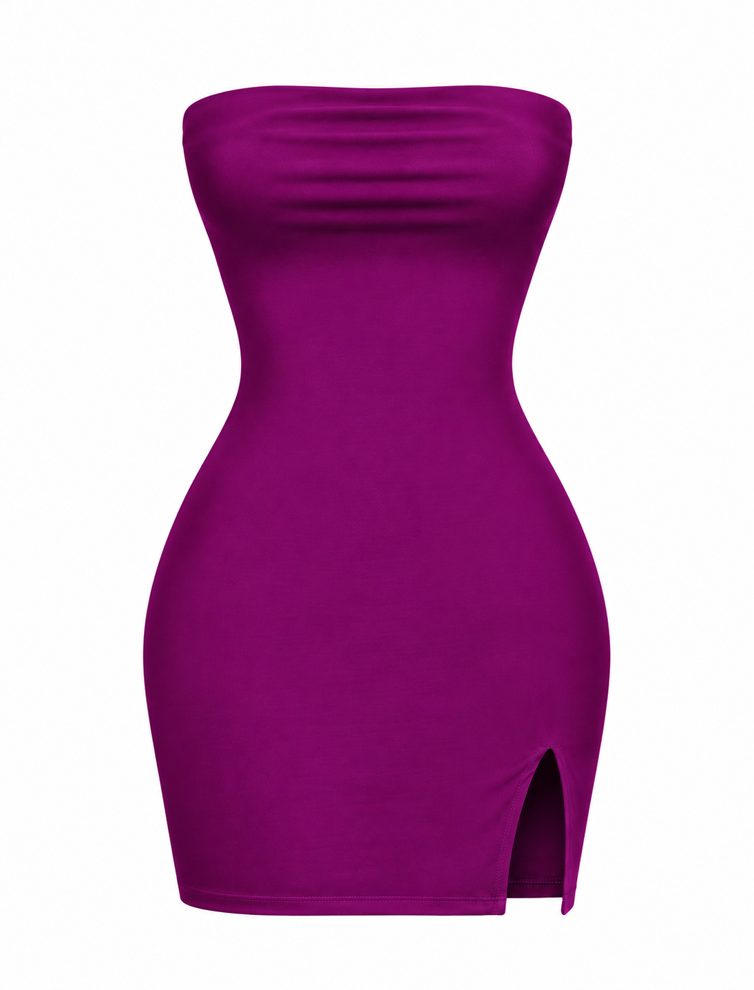 Abba Mini Tube Dress (Plum Purple)