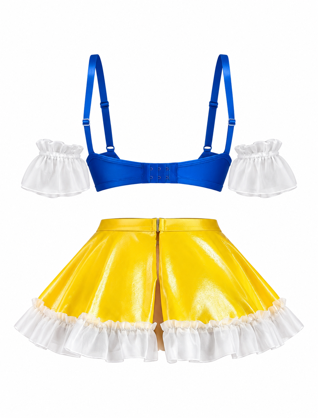 Snow White Costume (Blue Multi)