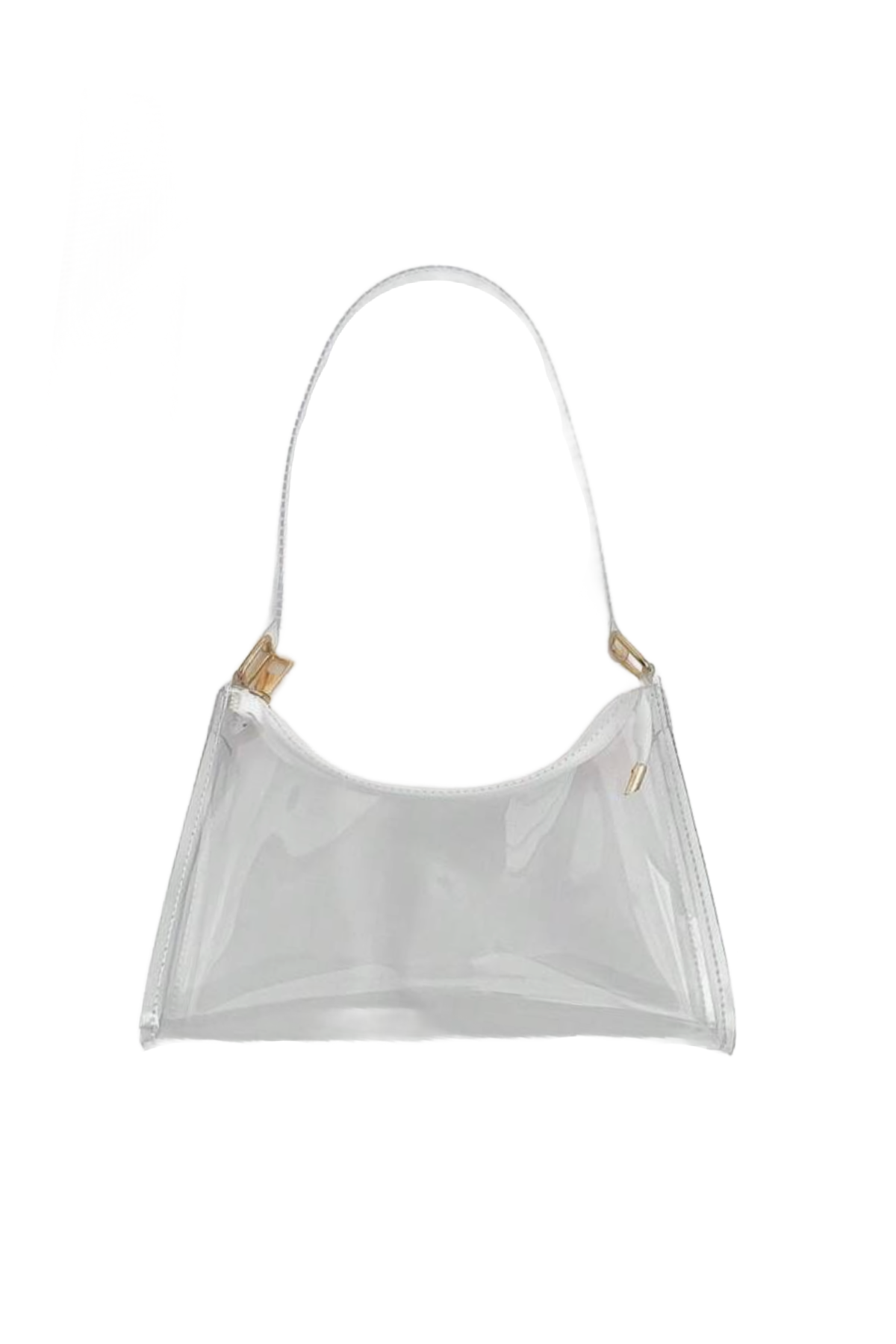 Zuri Clear Shoulder Bag (Clear)