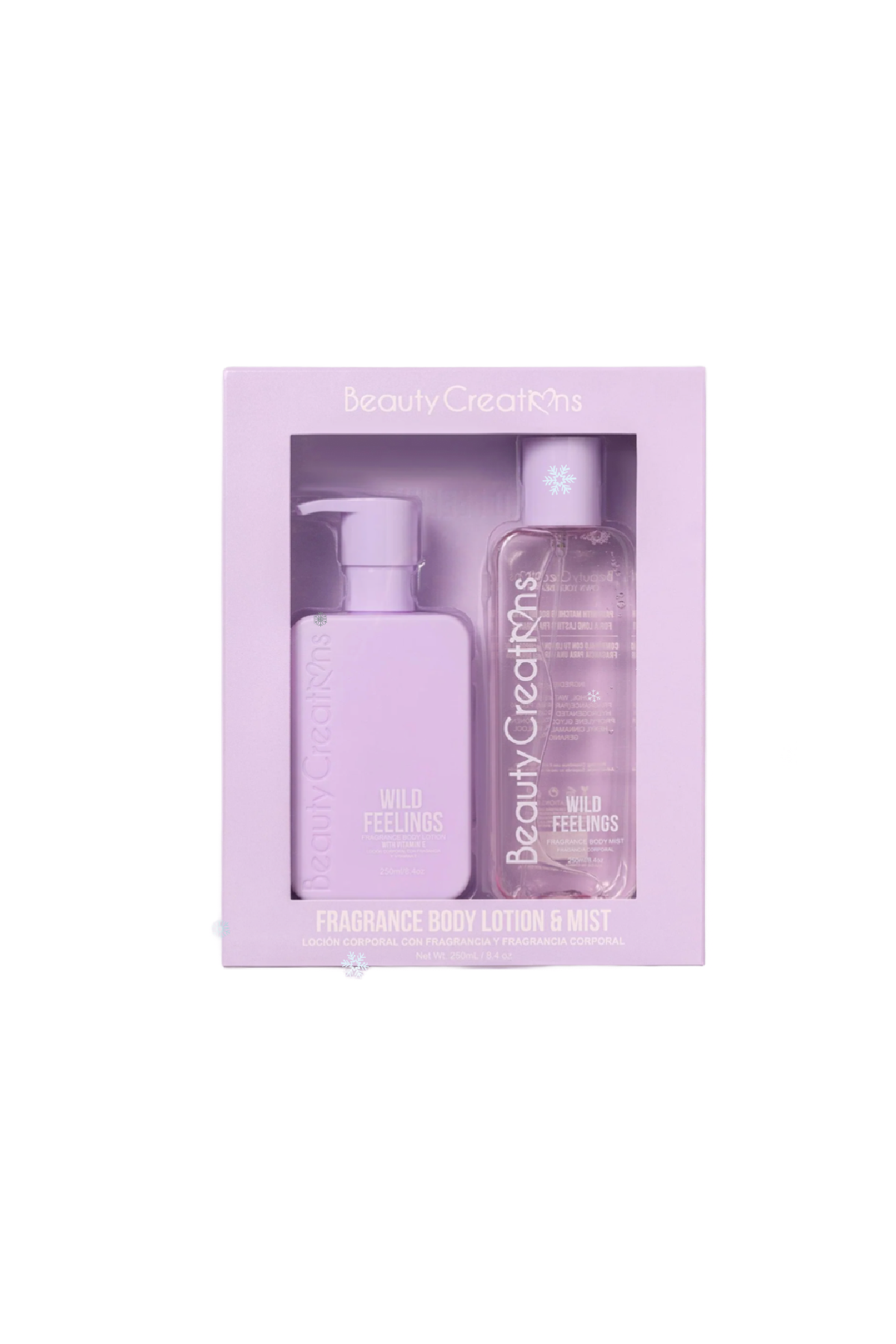 Beauty Creations Body Mist Set (5 Scents)