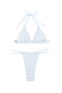 Laguna Triangle Bikini (White)