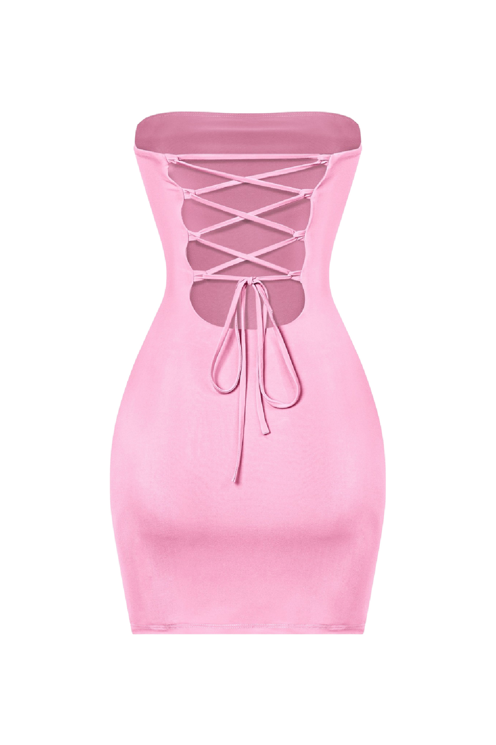 Abba Mini Tube Dress (Pink)