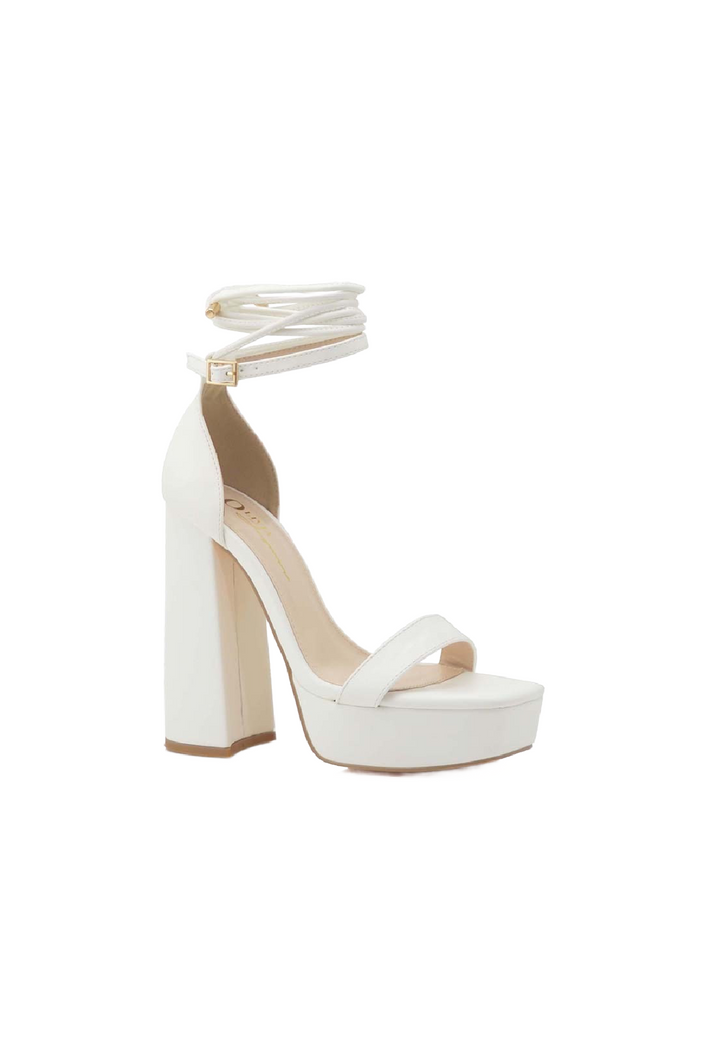 Macie Heels (White)