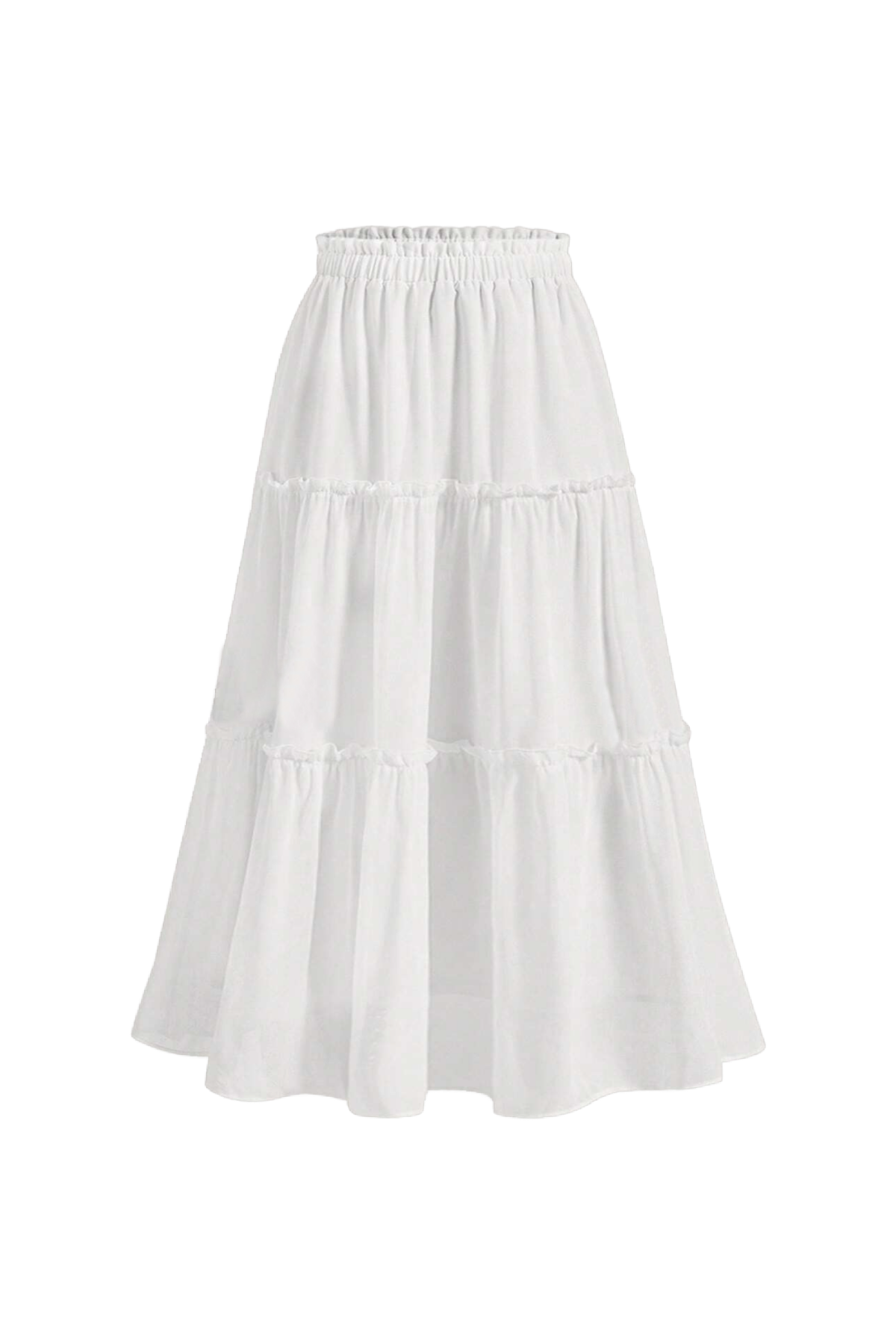 Sunday Maxi Skirt (White)