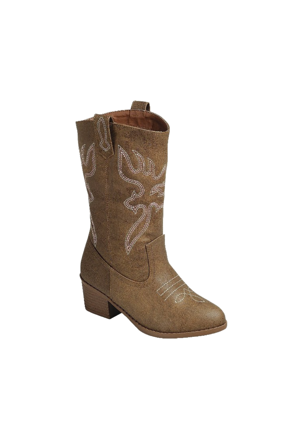 Western Cowboy Boots (Tan)