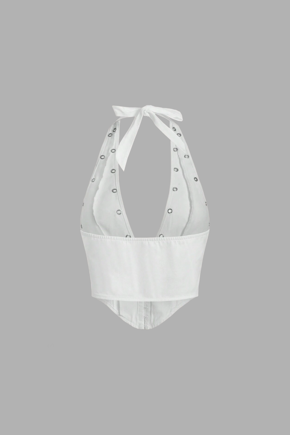 Averi Halter Top (White)