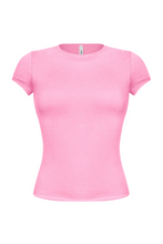 Load image into Gallery viewer, Cara Short Sleeve Top (Pink)