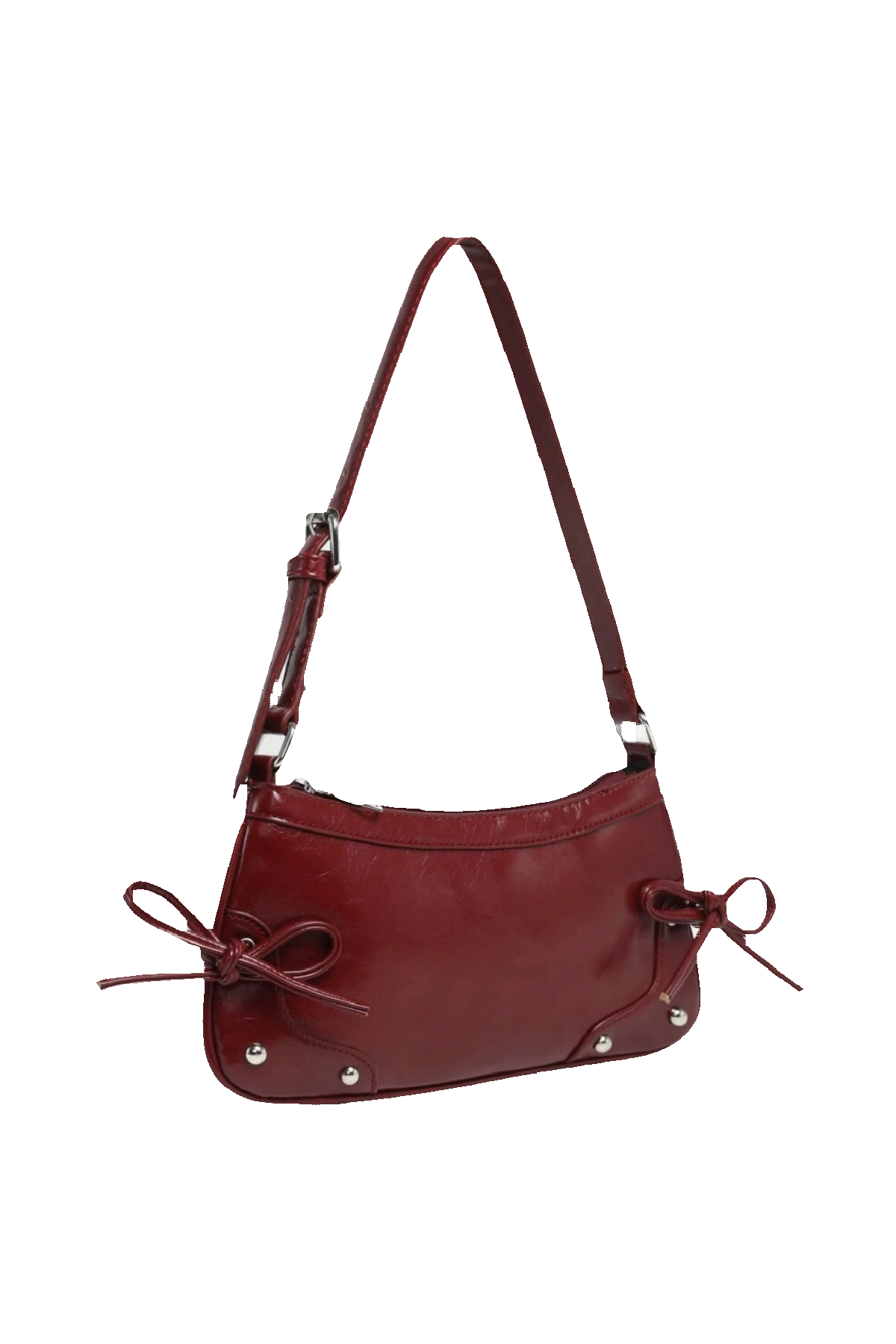 Meche Shoulder Bag (Burgundy Red)