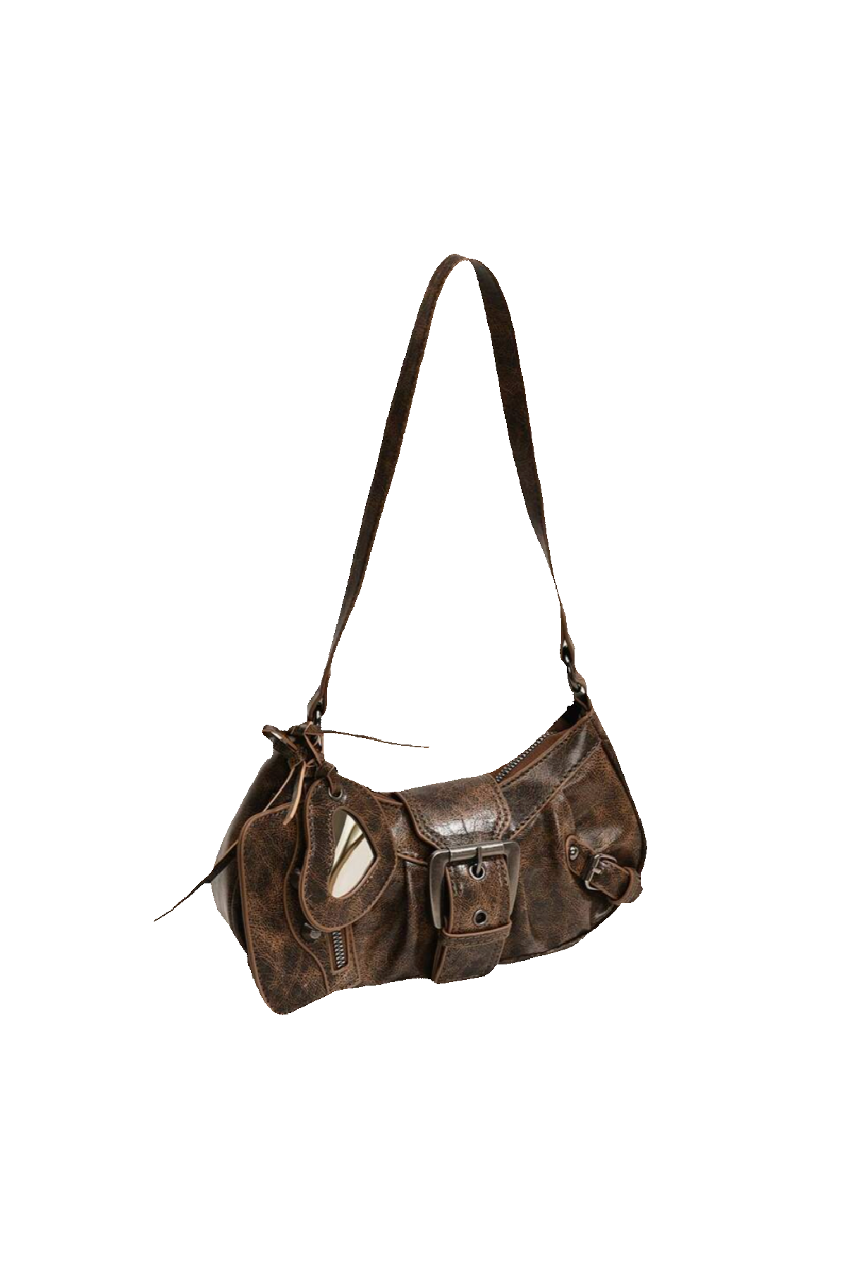 Stace Shoulder Bag (Brown)