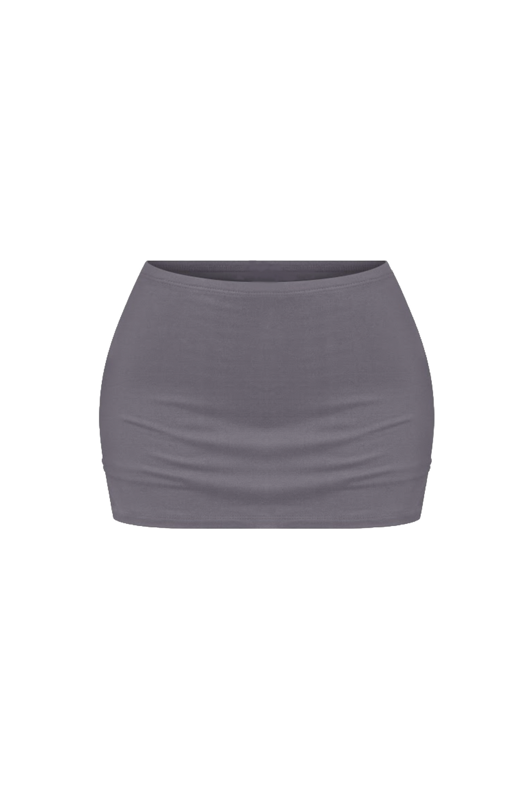 Amira Mini Skirt (Charcoal Grey)