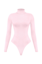 Load image into Gallery viewer, Nani Long Sleeve Turtleneck Bodysuit (Baby Pink)