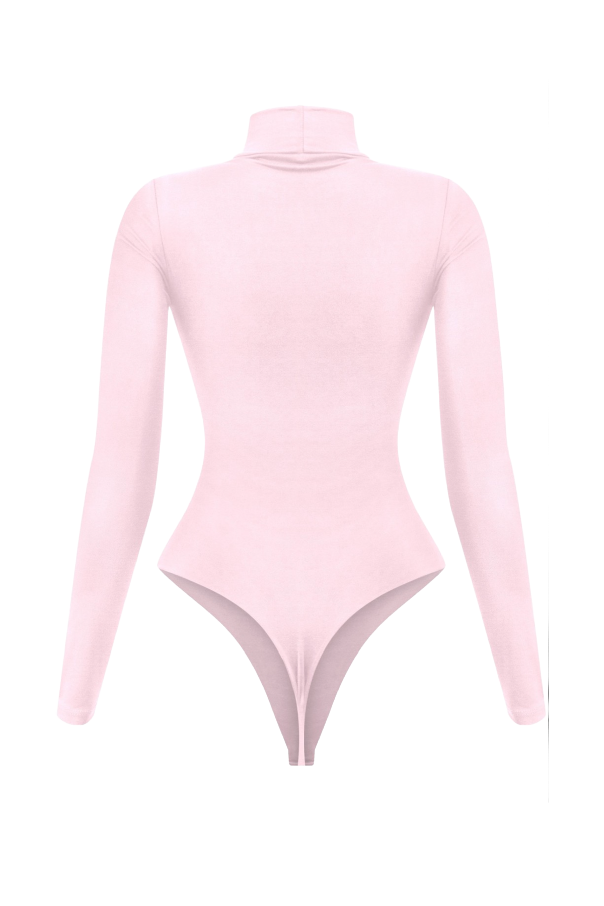 Nani Long Sleeve Turtleneck Bodysuit (Baby Pink)