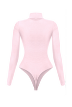 Load image into Gallery viewer, Nani Long Sleeve Turtleneck Bodysuit (Baby Pink)