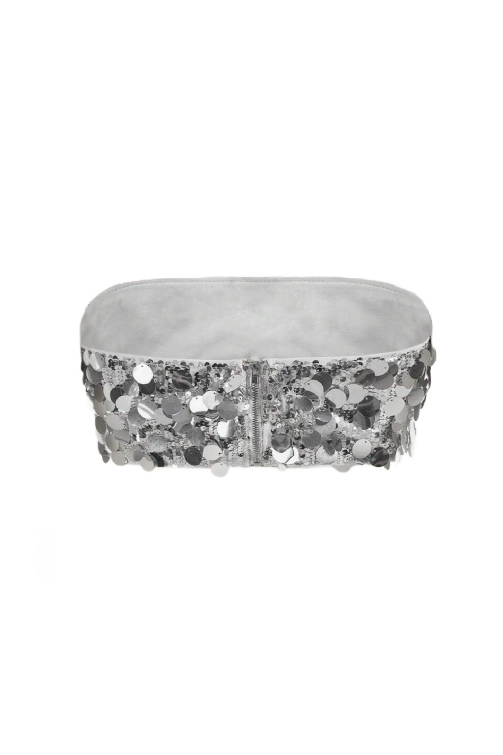 Skyla Tube Top (Silver)