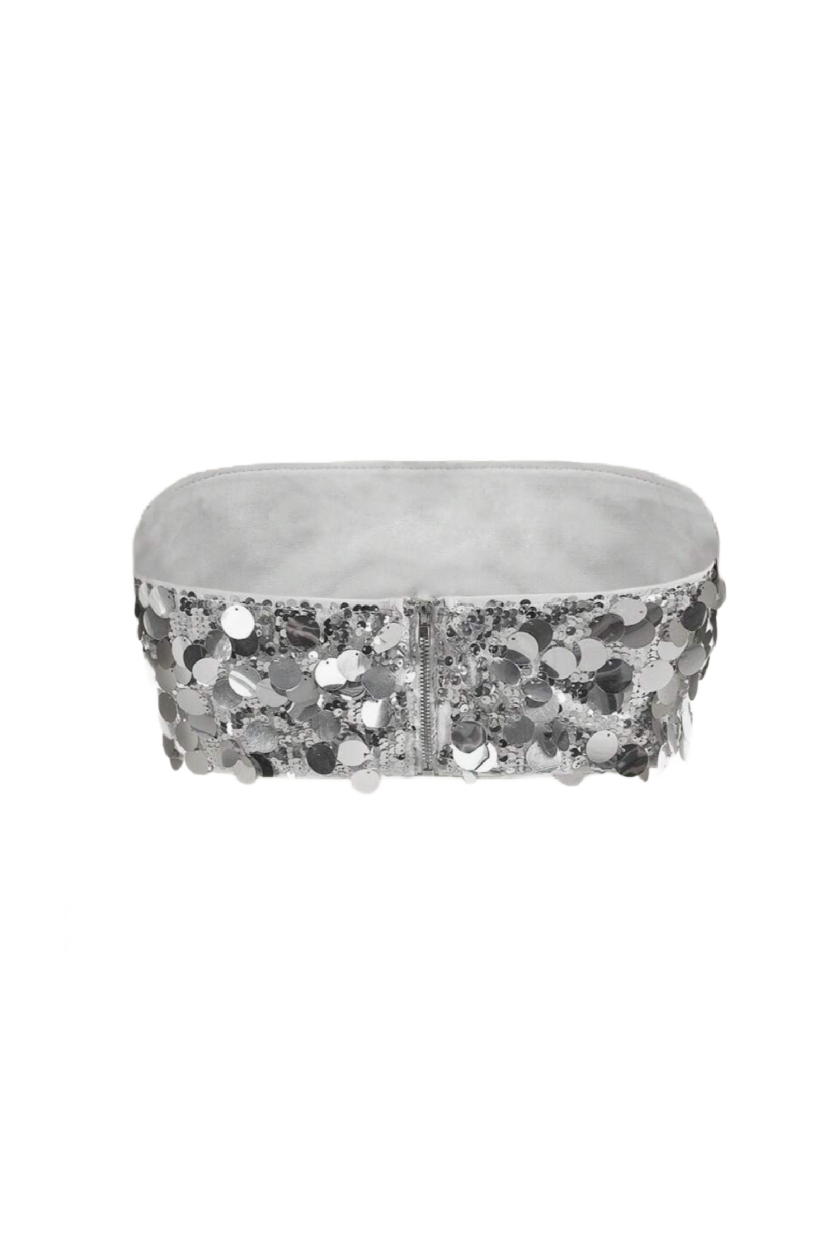 Skyla Tube Top (Silver)