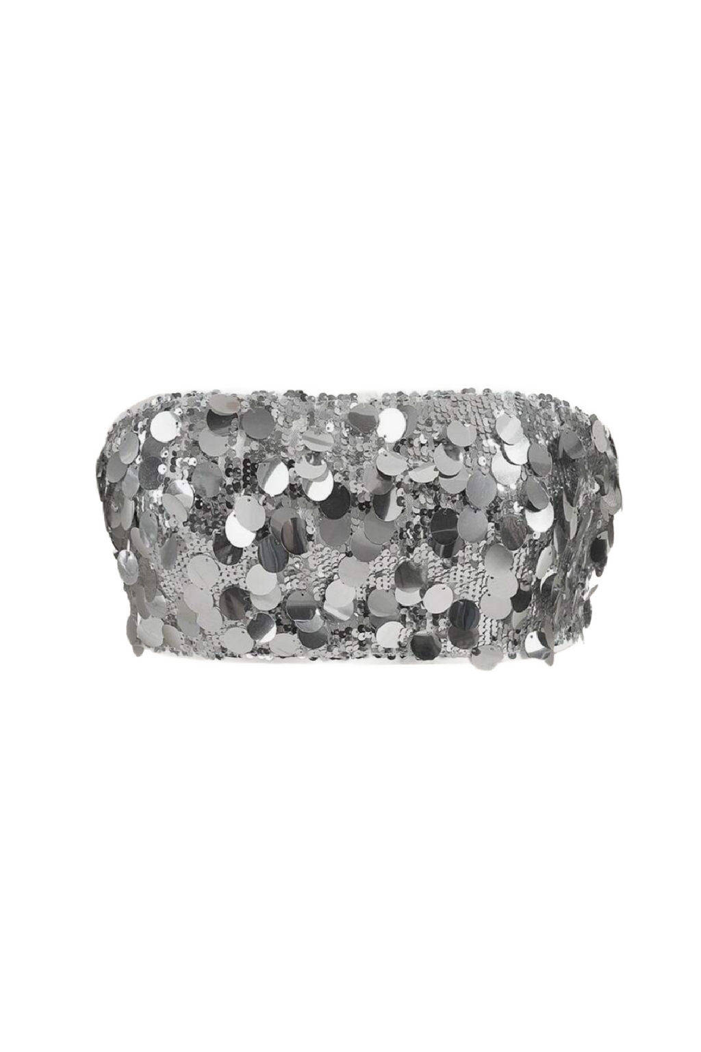 Skyla Tube Top (Silver)