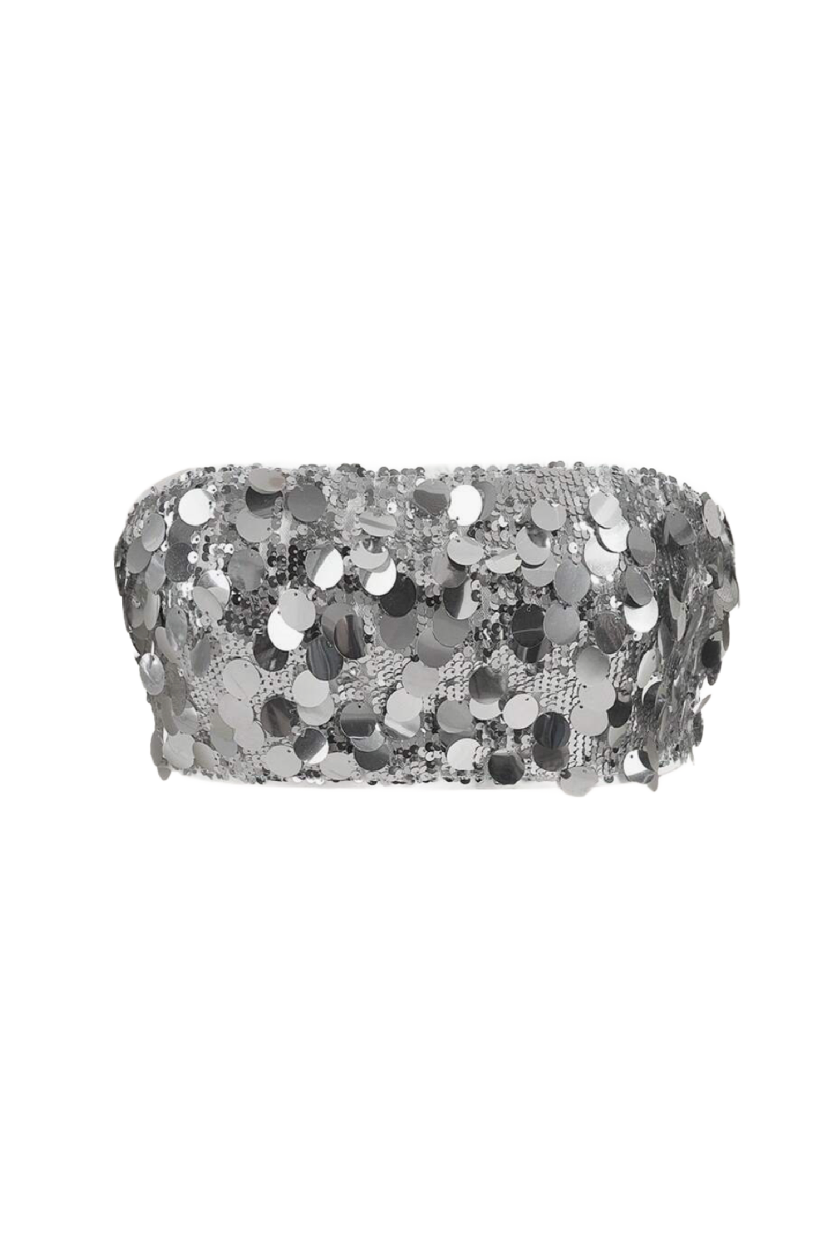 Skyla Tube Top (Silver)