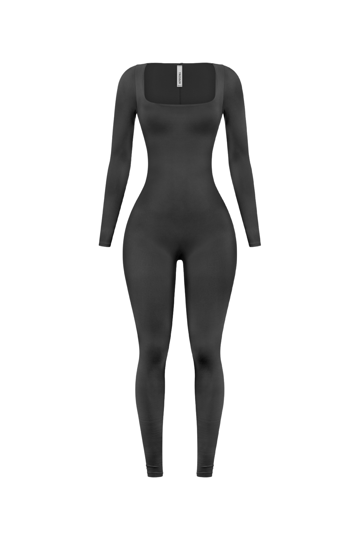 Alessia Long Sleeve Jumpsuit (Black)