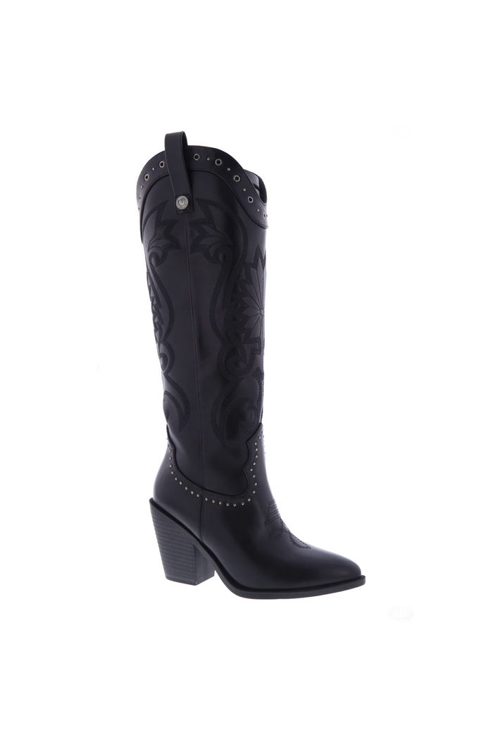 Emerge Cowgirl Boots (Black)