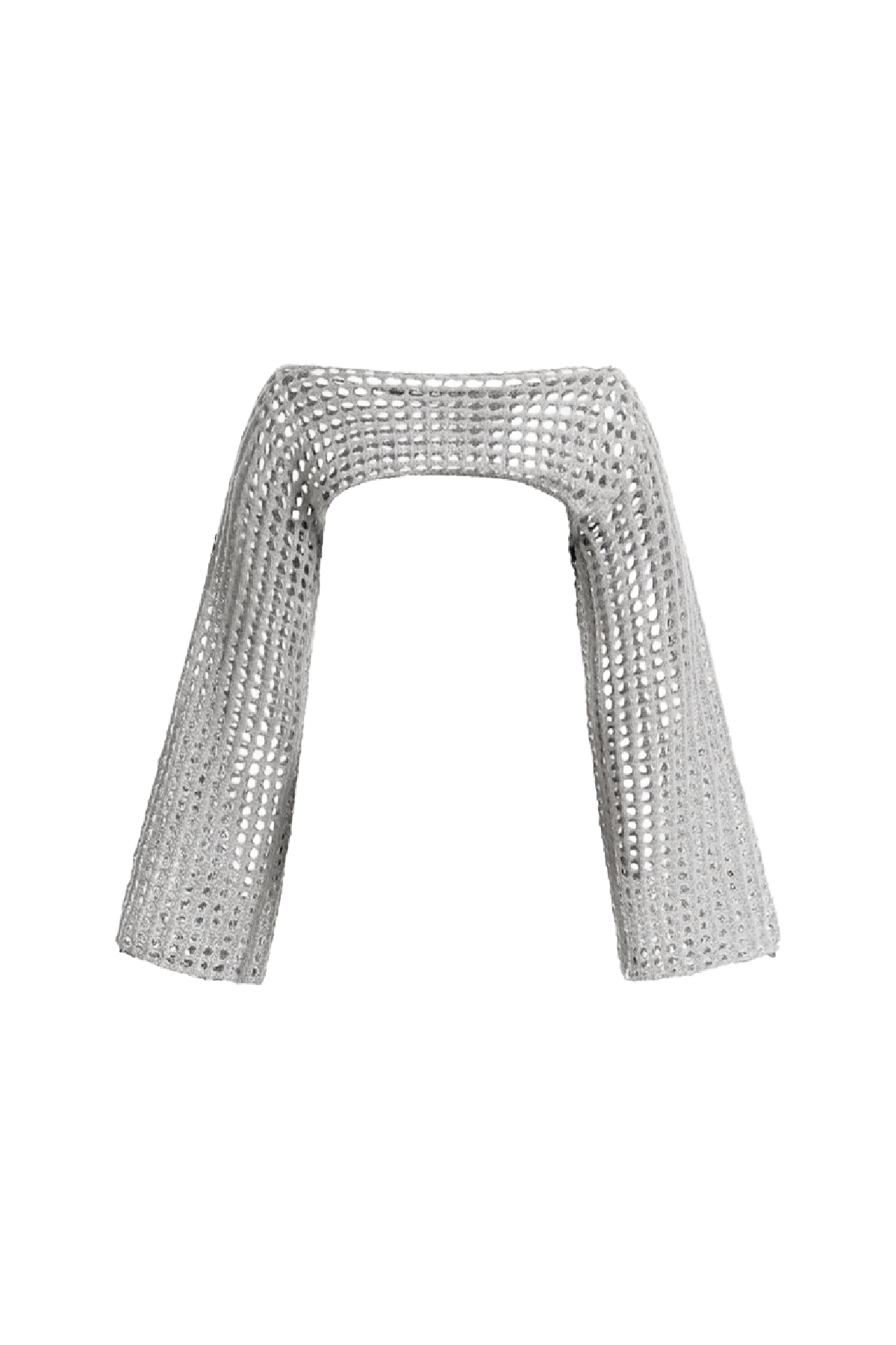 Siren Net Shrug (Beige Grey)