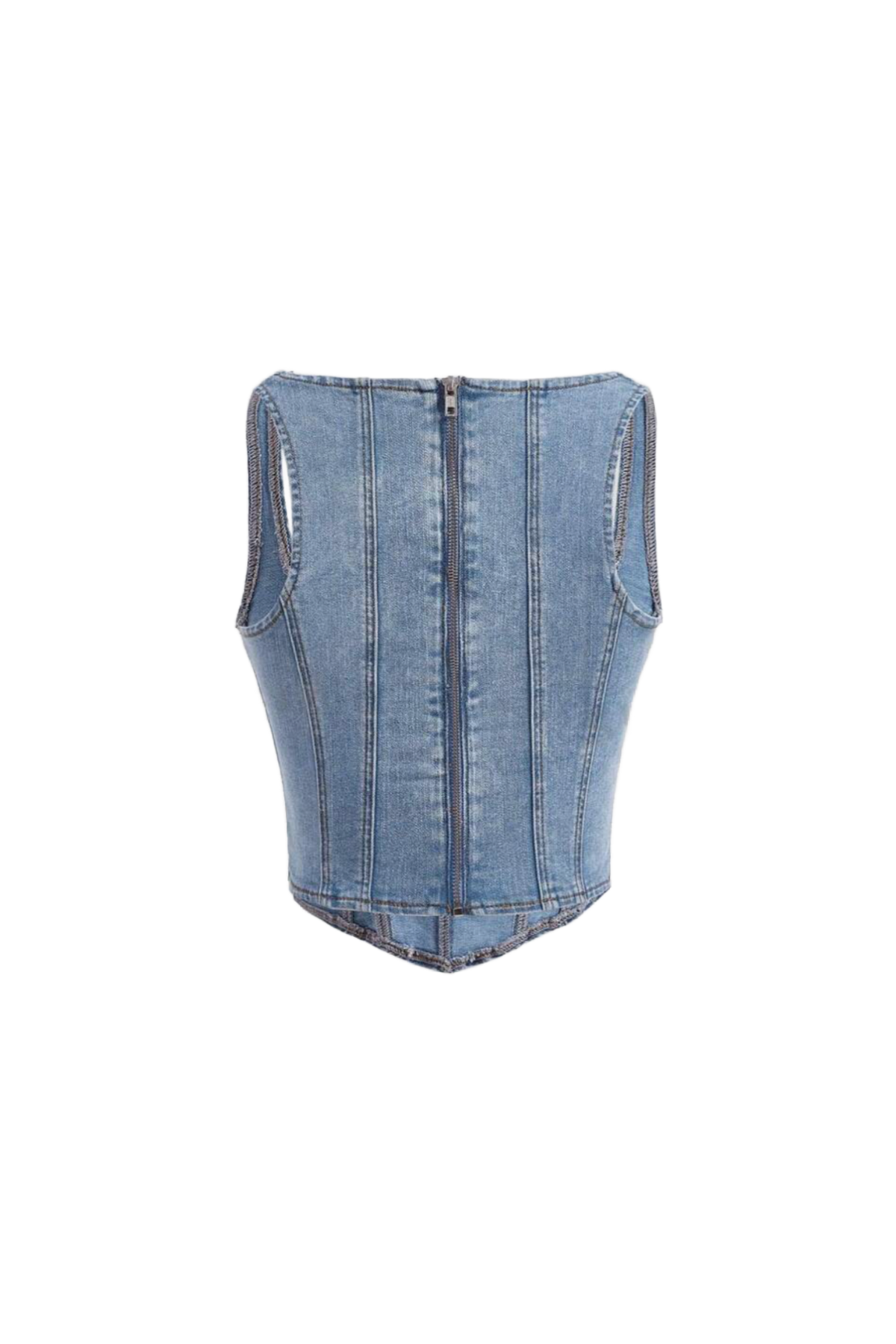 Maeve Denim Tank Top (Blue Denim)