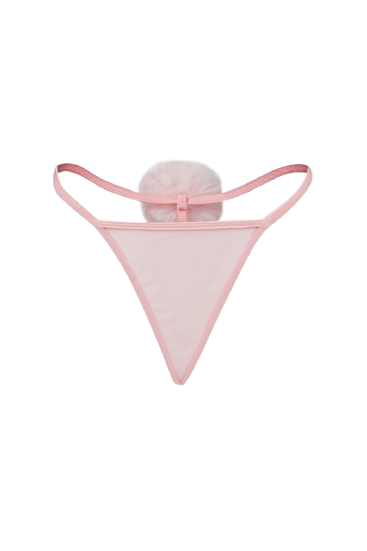 Pompom Thong (Baby Pink)