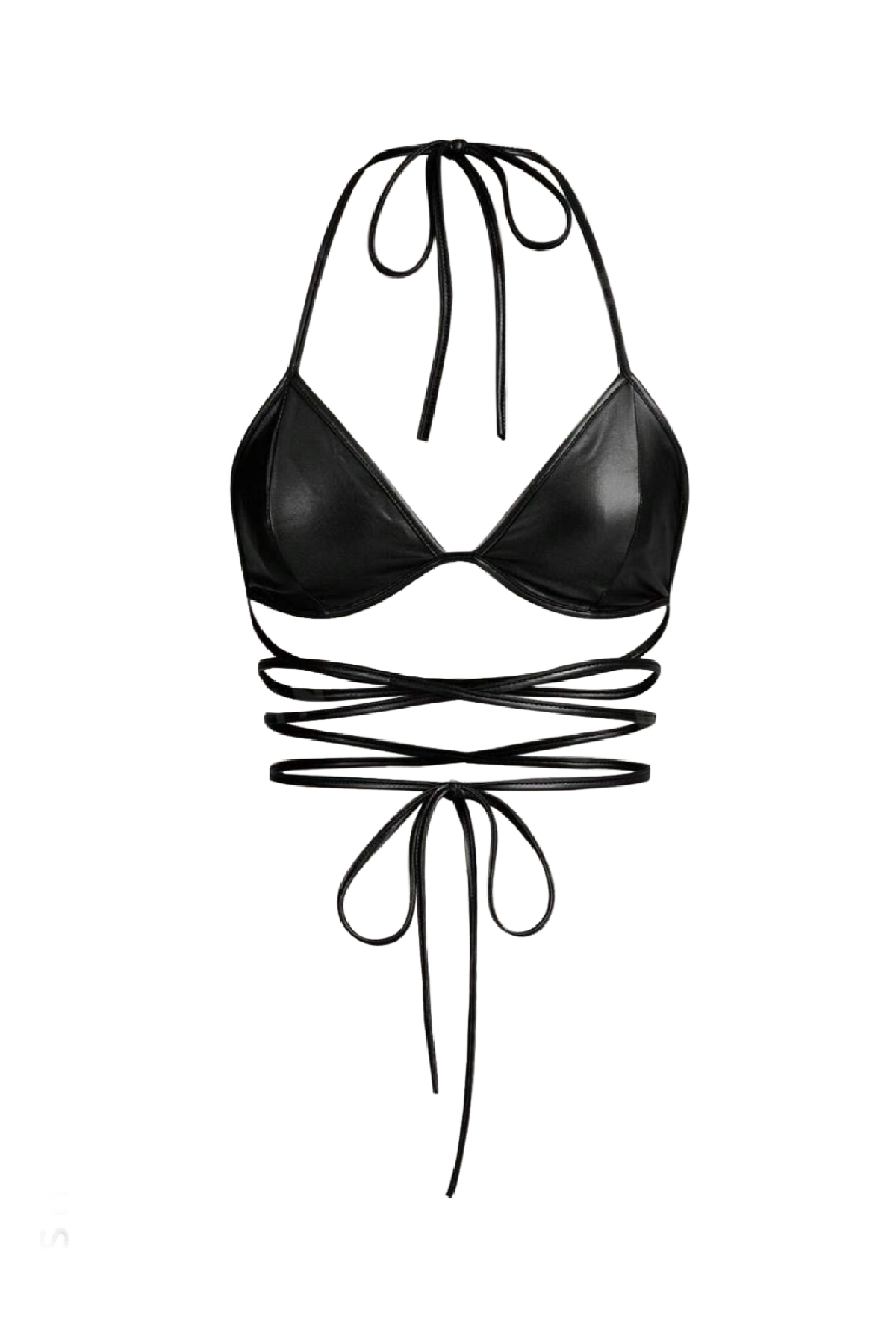 Ren Backless Halter Top (Black)