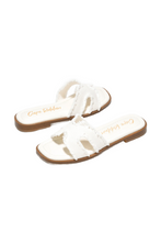 Load image into Gallery viewer, Jen Jen Sandals (White)