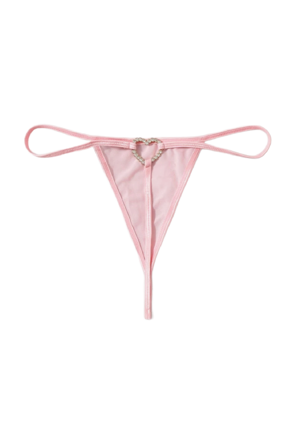 Heart Linked Panties (Baby Pink)