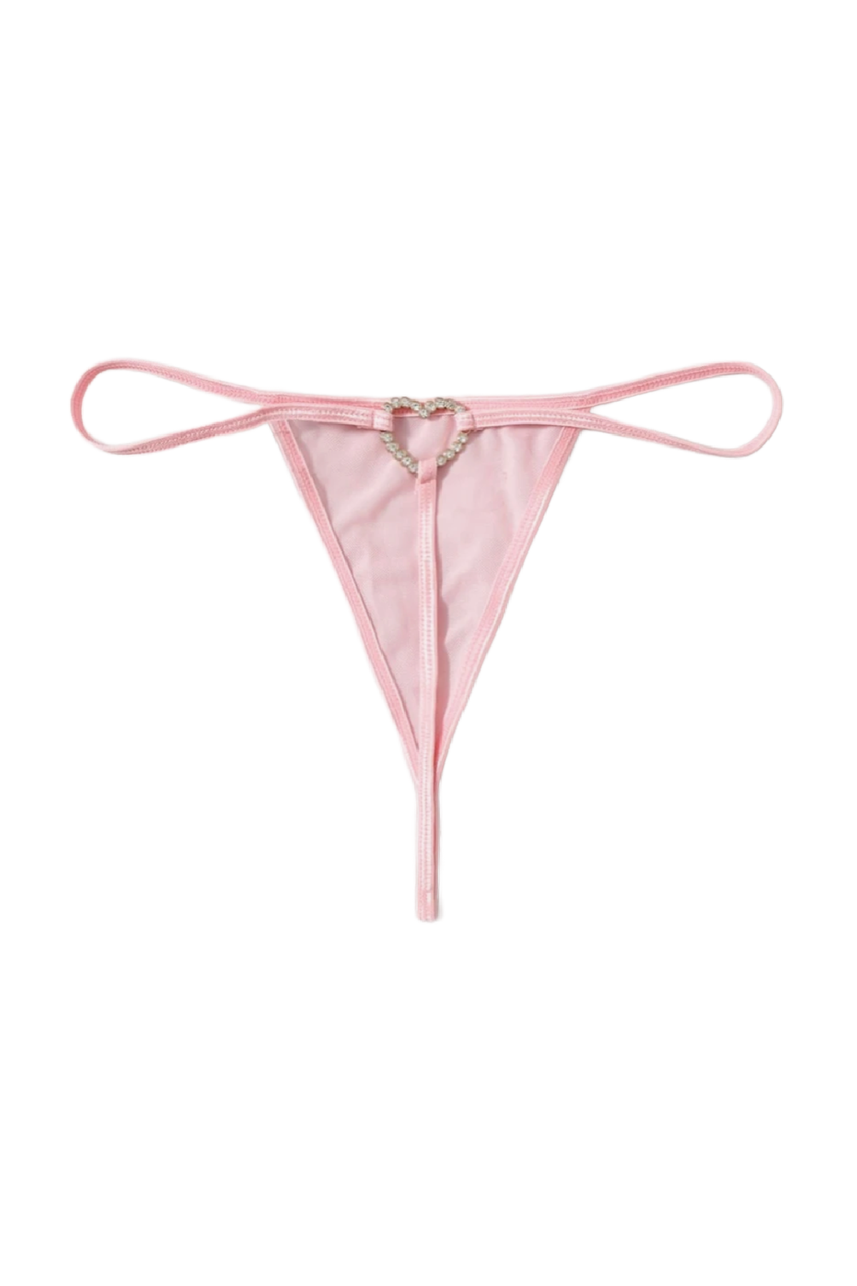 Heart Linked Panties (Baby Pink)