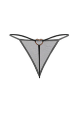 Load image into Gallery viewer, Heart Linked Panties (Black)